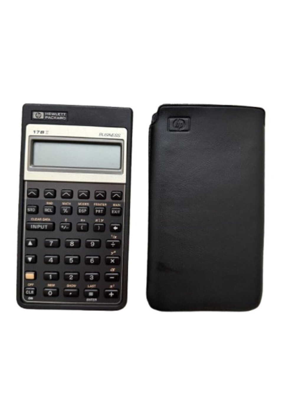 HP 17B II business calculator and case - Picture 2 of 4